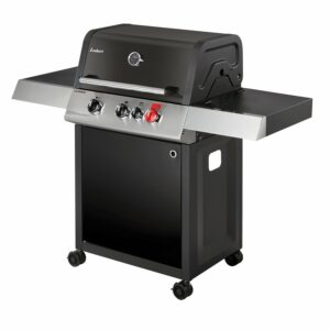 Enders Gasgrill  Colorado 3 I Turbo 3 Brenner & Seitenablagen Silber-Schwarz