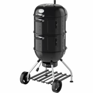 Rösle Holzkohlegrill Smoker No.1 F50-S Schwarz 2 x Ø 50 cm