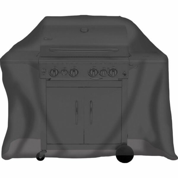 tepro Universal Abdeckhaube für Gasgrill groß ca. 150 cm x 110 cm Schwarz