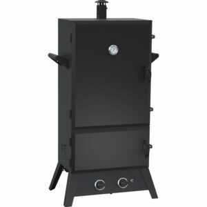 El Fuego Gas-Smoker Portland XXL 2 Brenner Schwarz