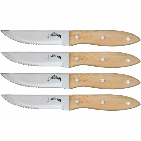 Jim Beam Steakmesser Set 4 tlg