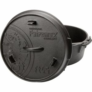 Petromax Feuertopf FT4.5 Dutch Oven mit Füßen Gusseisen 3