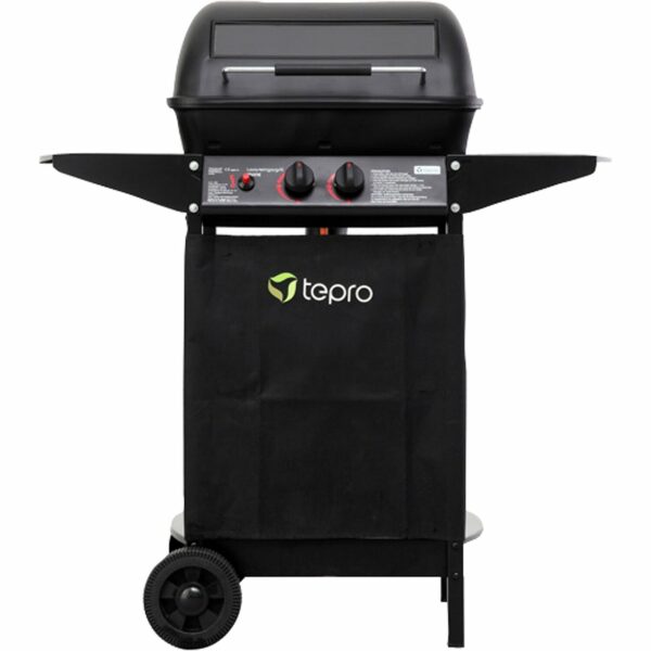 tepro Lavasteingasgrill Irvine 94 x 102 x 51 cm (B x H x T) Schwarz