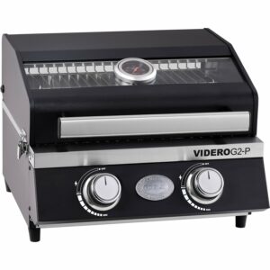 Rösle Gasgrill BBQ-Portable Videro G2-P 50 mbar Schwarz