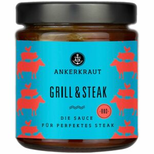 Ankerkraut Grill & Steak Sauce im Tiegel 170 ml