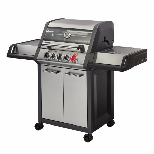 Enders Gasgrill Monroe Pro 3 SIK Turbo mit 3 Brennern und Seitenkocher