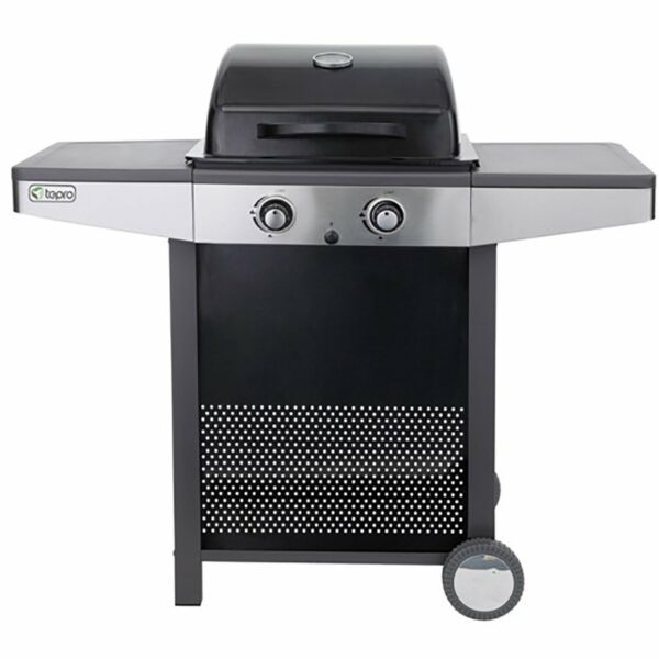 Tepro Gasgrill Princeton Schwarz-Edelstahl