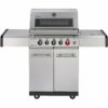 Enders Gasgrill Kansas Pro 3 SIK Turbo mit 3 Brennern und Seitenkocher