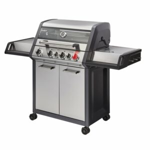 Enders Gasgrill Monroe Pro 4 SIK Turbo mit 4 Brennern und Seitenkocher