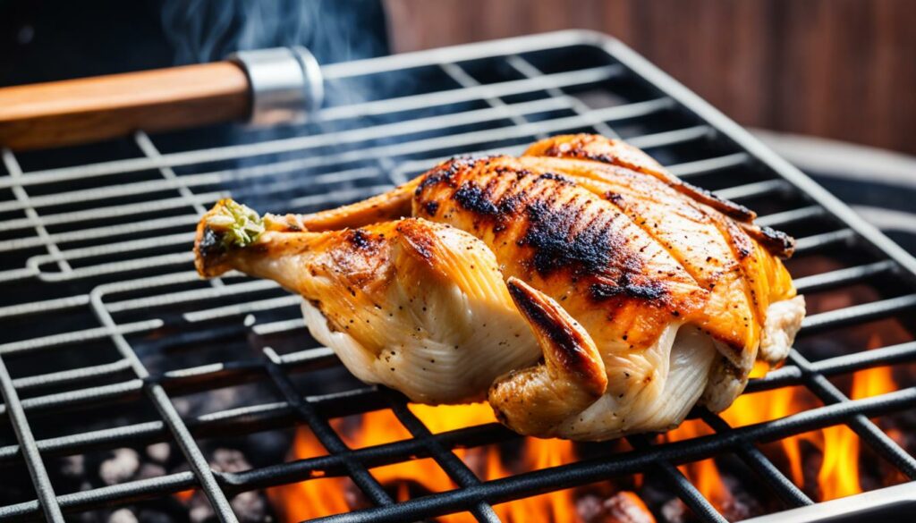 Grillhähnchen Temperatur